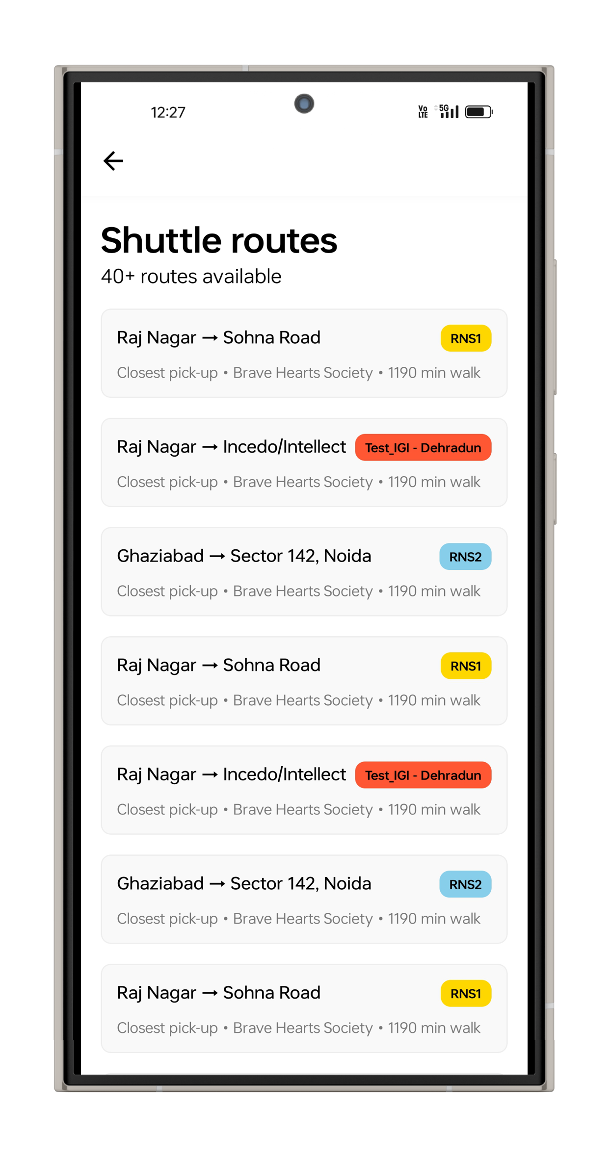 Taxi Booking App